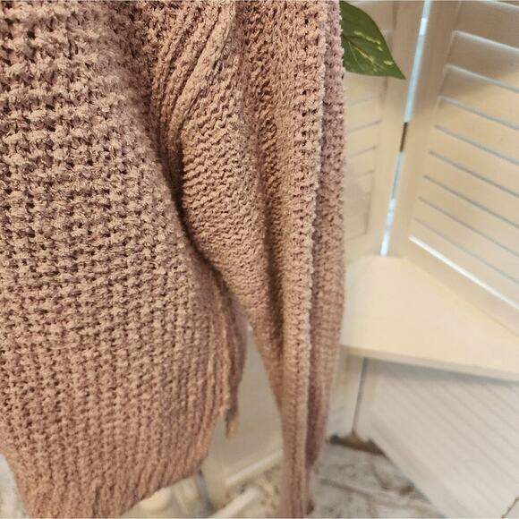 FREE PEOPLE COCO V NECK SWEATER SIZE XS (OVERSIZED) - Picture 3 of 9